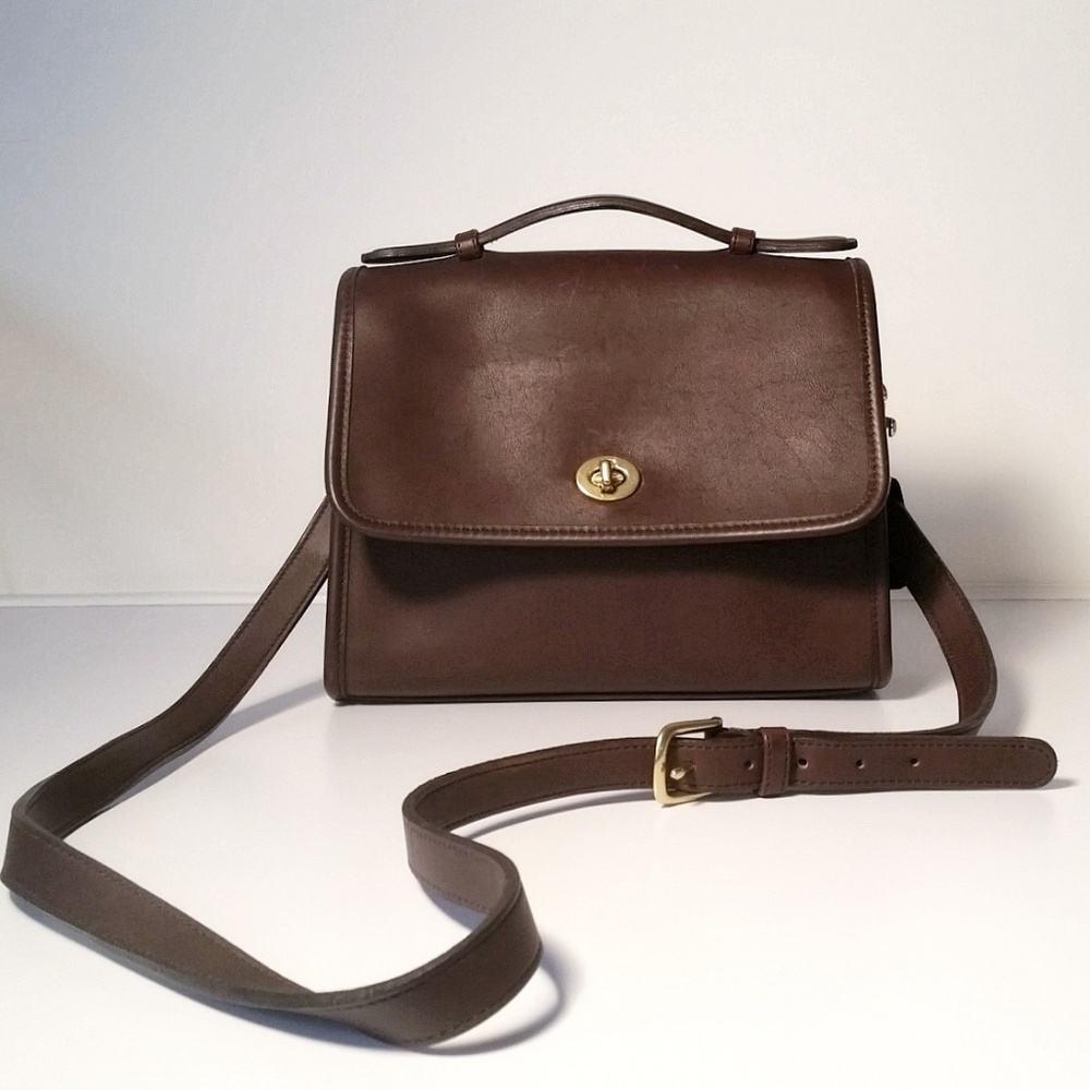EXCELLENT Vintage Coach Court Satchel Bag Handbag